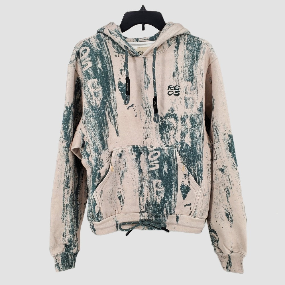 RC Outdoor Supply PacSun‎ Mens XS Hoodie Camouflage Distressed Tan Green 0757